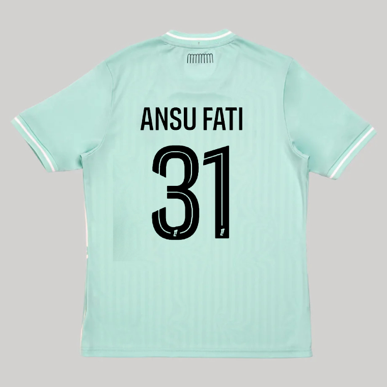 AS Monaco Third ANSU FATI 31 Jersey 26-27