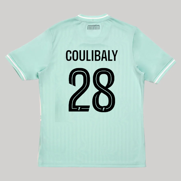 AS Monaco Third COULIBALY 28 Jersey 26-27