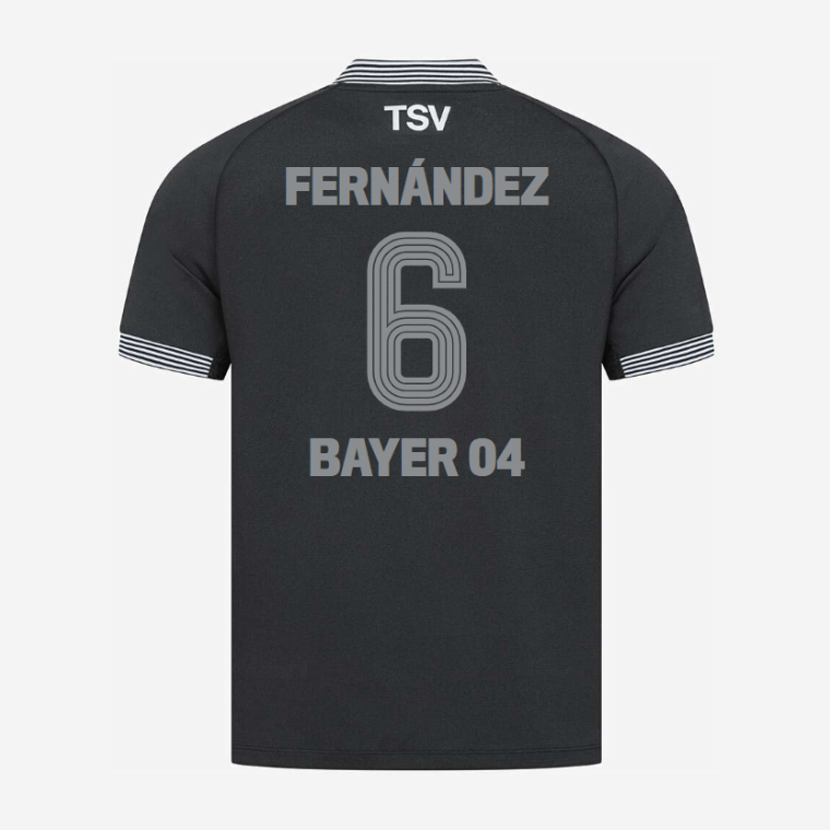 Bayer Leverkusen Third FERNÁNDEZ 6 Jersey 26-27