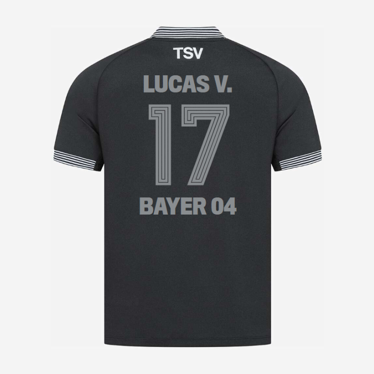 Bayer Leverkusen Third LUCAS V. 17 Jersey 26-27