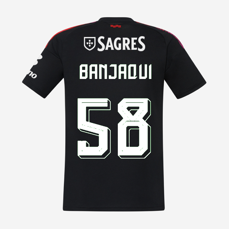 Benfica Third BANJAQUI 58 Jersey 26-27