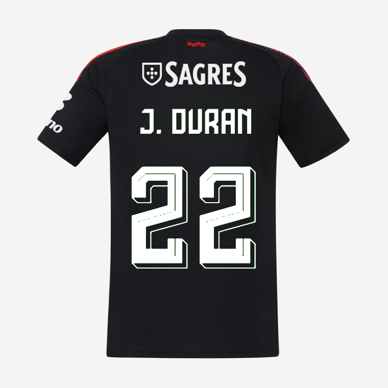 Benfica Third J. DURAN 22 Jersey 26-27