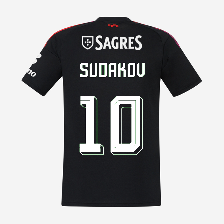 Benfica Third SUDAKOV 10 Jersey 26-27
