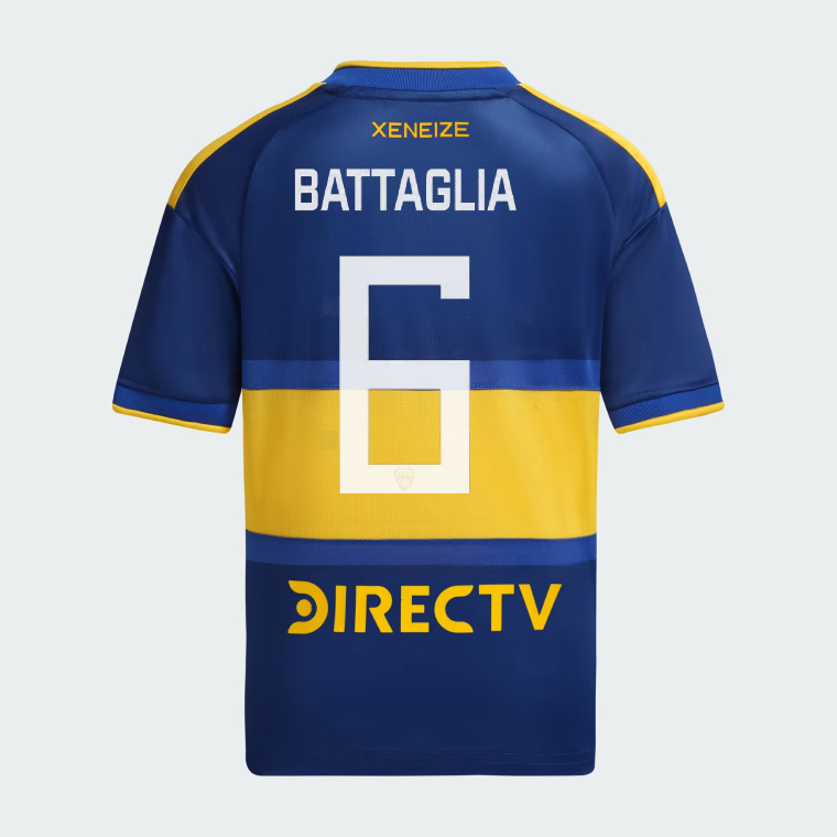 Boca Juniors Home BATTAGLIA 6 Jersey 26-27