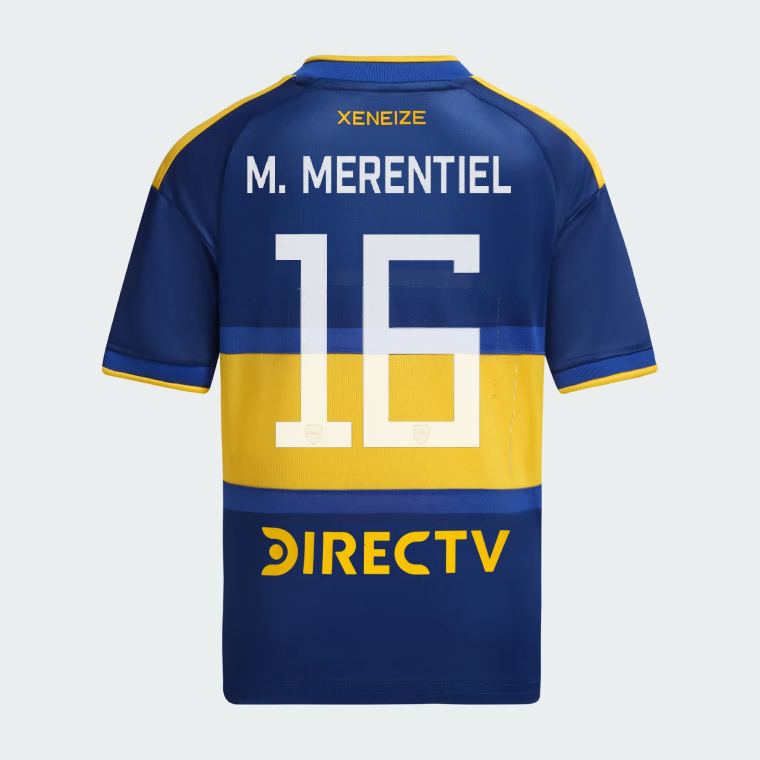 Boca Juniors Home M. MERENTIEL 16 Jersey 26-27