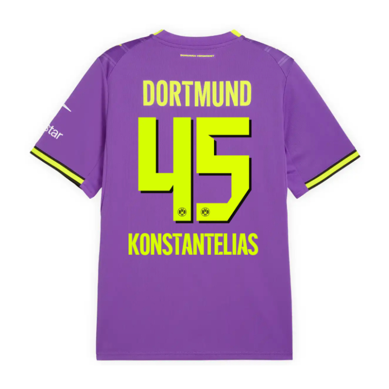 Borussia Dortmund Third KONSTANTELIAS 45 Jersey 26-27