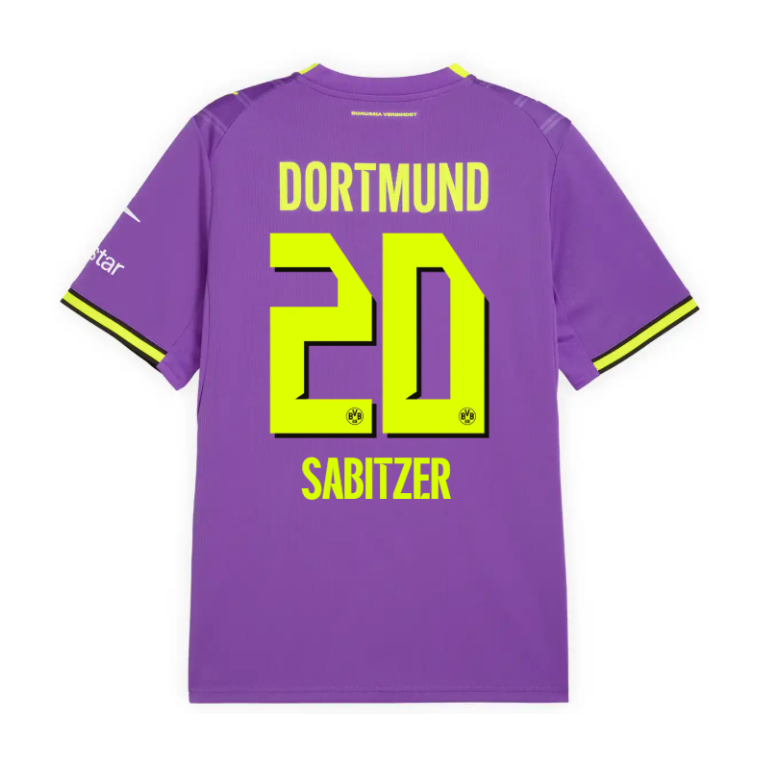 Borussia Dortmund Third SABITZER 20 Jersey 26-27