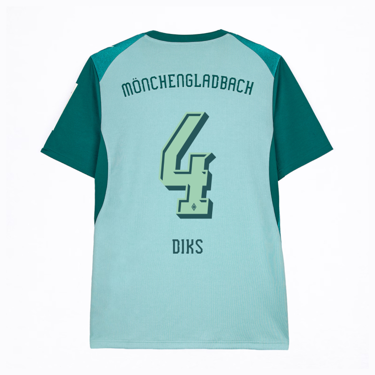 Borussia Mönchengladbach Third DIKS 4 Jersey 26-27