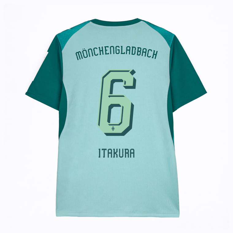 Borussia Mönchengladbach Third ITAKURA 6 Jersey 26-27