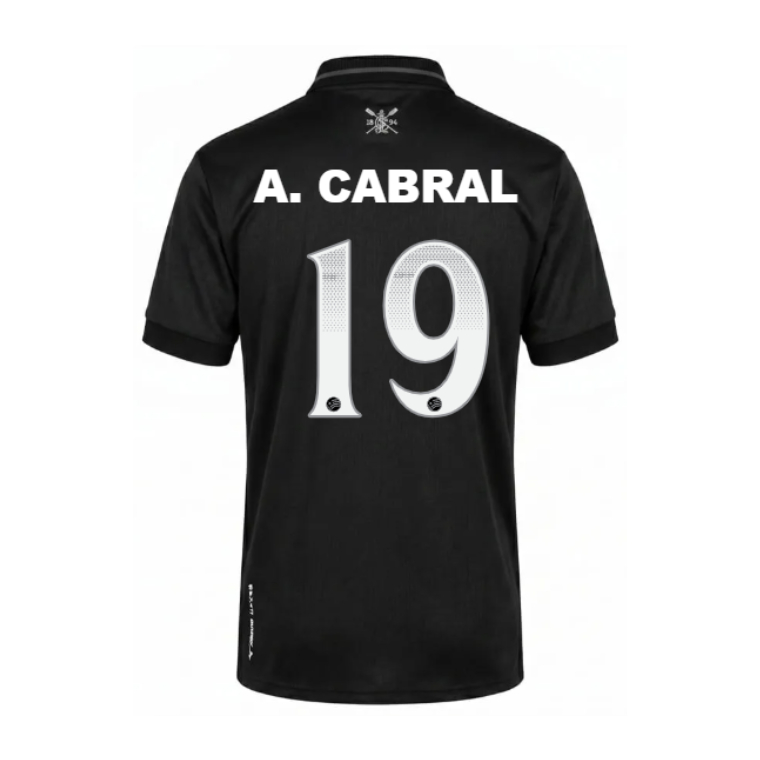 Botafogo Away A. CABRAL 19 Jersey 26-27