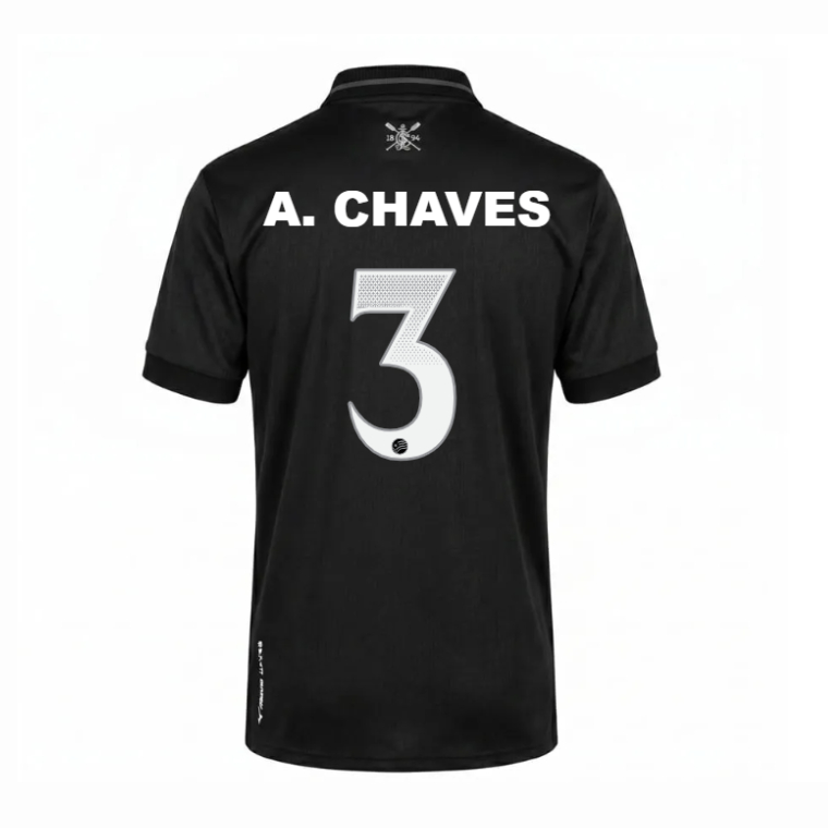 Botafogo Away A. CHAVES 3 Jersey 26-27