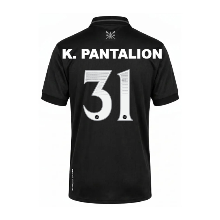 Botafogo Away K. PANTALION 31 Jersey 26-27