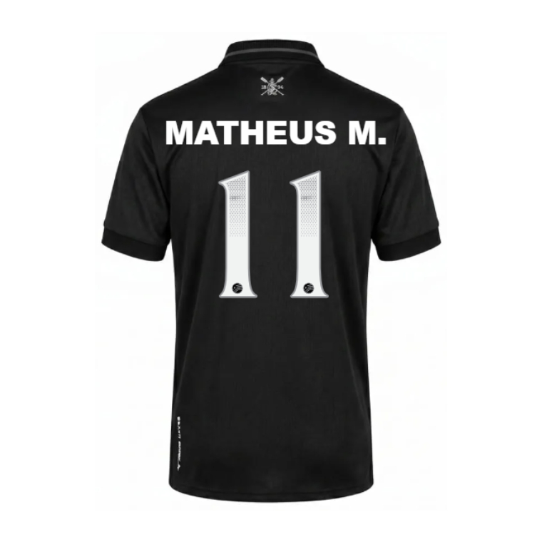 Botafogo Away MATHEUS M. 11 Jersey 26-27