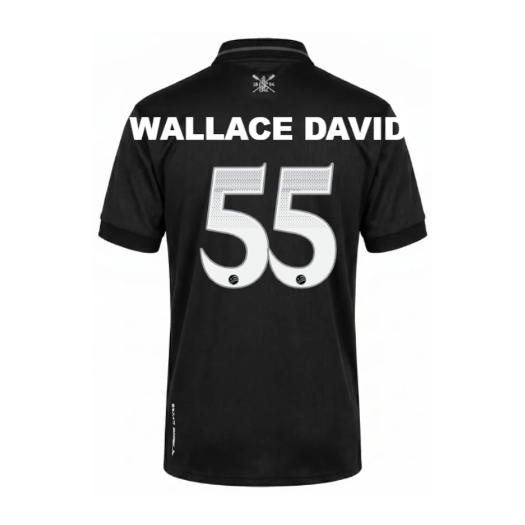 Botafogo Away WALLACE DAVI 55 Jersey 26-27