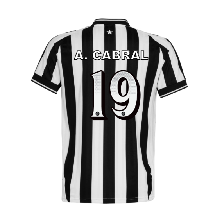 Botafogo Home A. CABRAL 19 Jersey 26-27