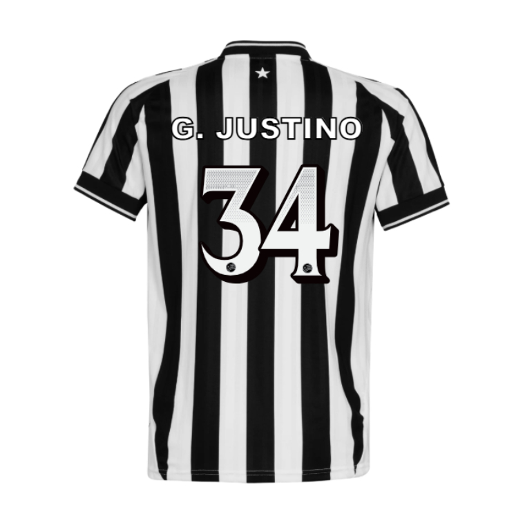 Botafogo Home G. JUSTINO 34 Jersey 26-27