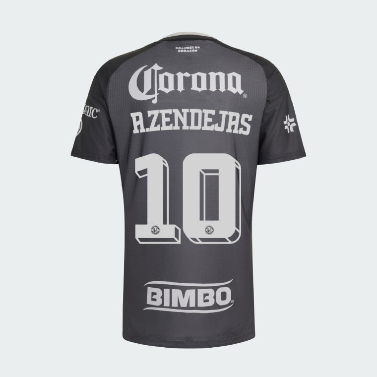 Club América Away A.ZENDEJAS 10 Jersey 26-27 (Player Version)