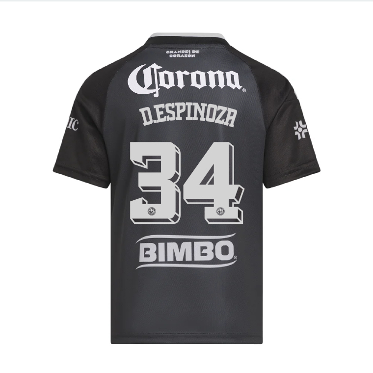 Club América Away D.ESPINOZA 34 Jersey 26-27