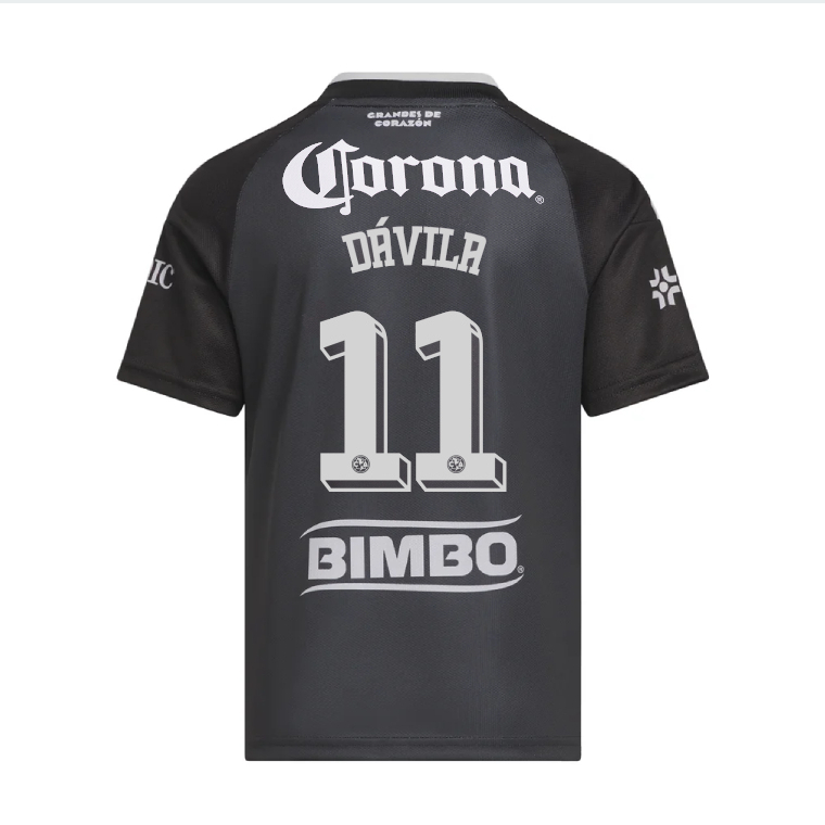 Club América Away DÁVILA 11 Jersey 26-27