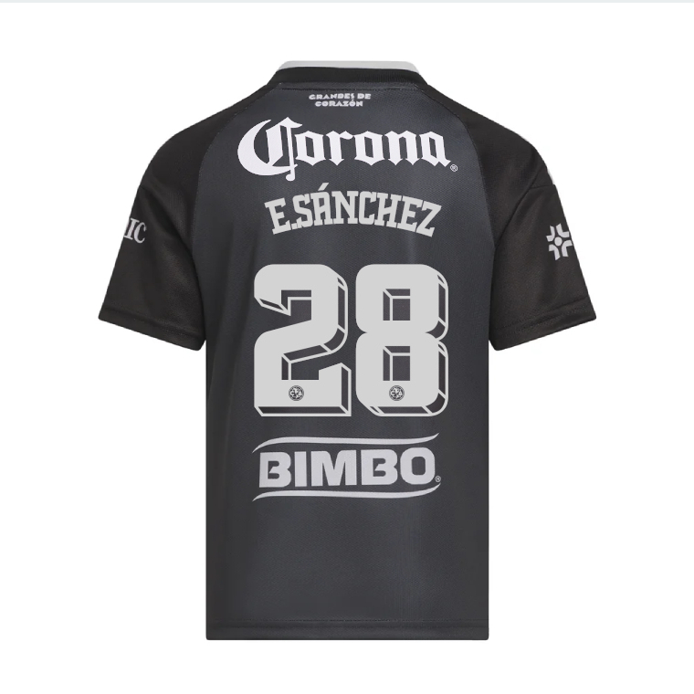 Club América Away E.SÁNCHEZ 28 Jersey 26-27