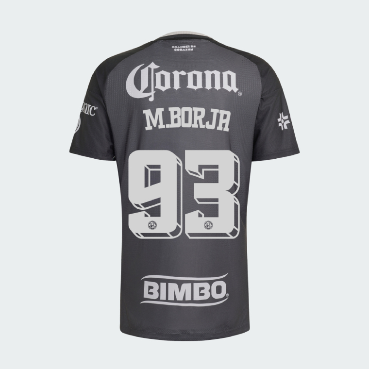 Club América Away M.BORJA 93 Jersey 26-27 (Player Version)
