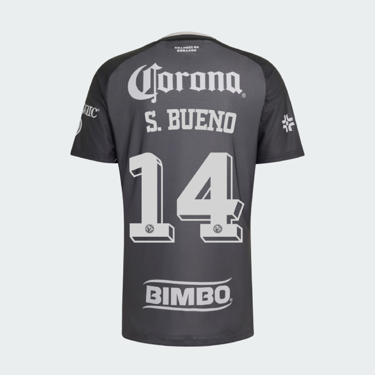 Club América Away S. BUENO 14 Jersey 26-27 (Player Version)