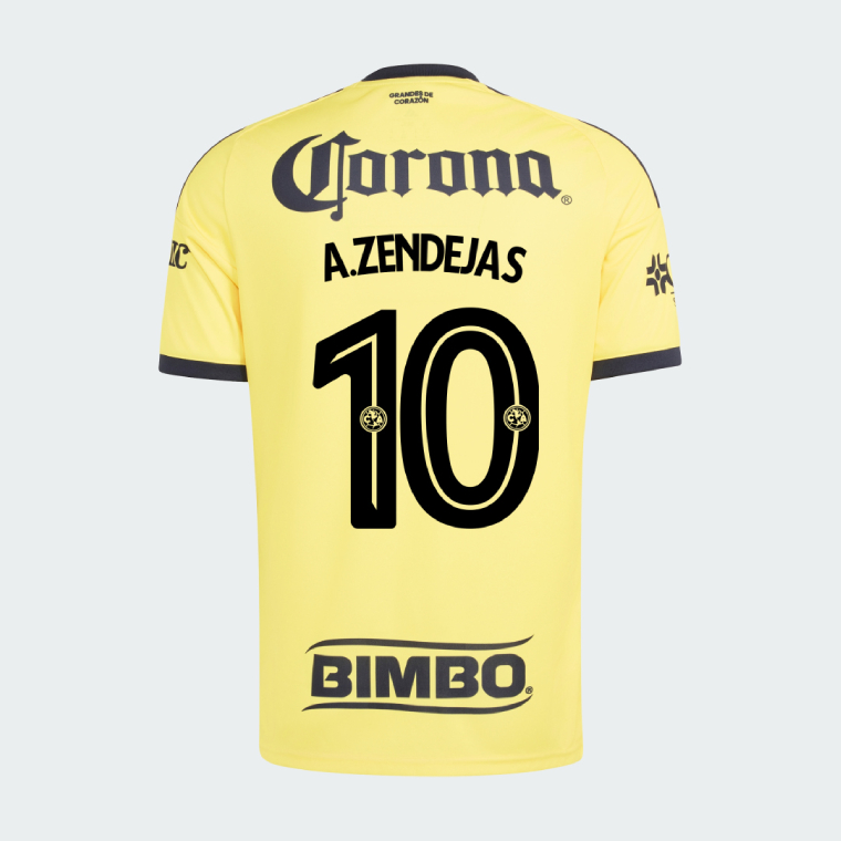 Club América Home A.ZENDEJAS 10 Jersey 26-27