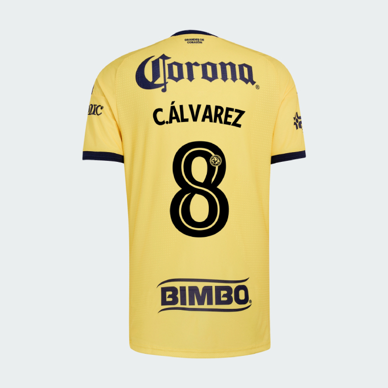 Club América Home C.ÁLVAREZ 8 Jersey 26-27 (Player Version)