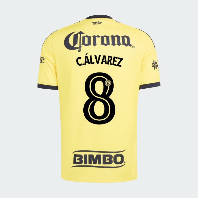 Club América Home C.ÁLVAREZ 8 Jersey 26-27
