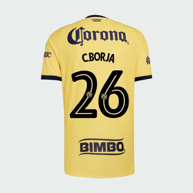 Club América Home C.BORJA 26 Jersey 26-27 (Player Version)