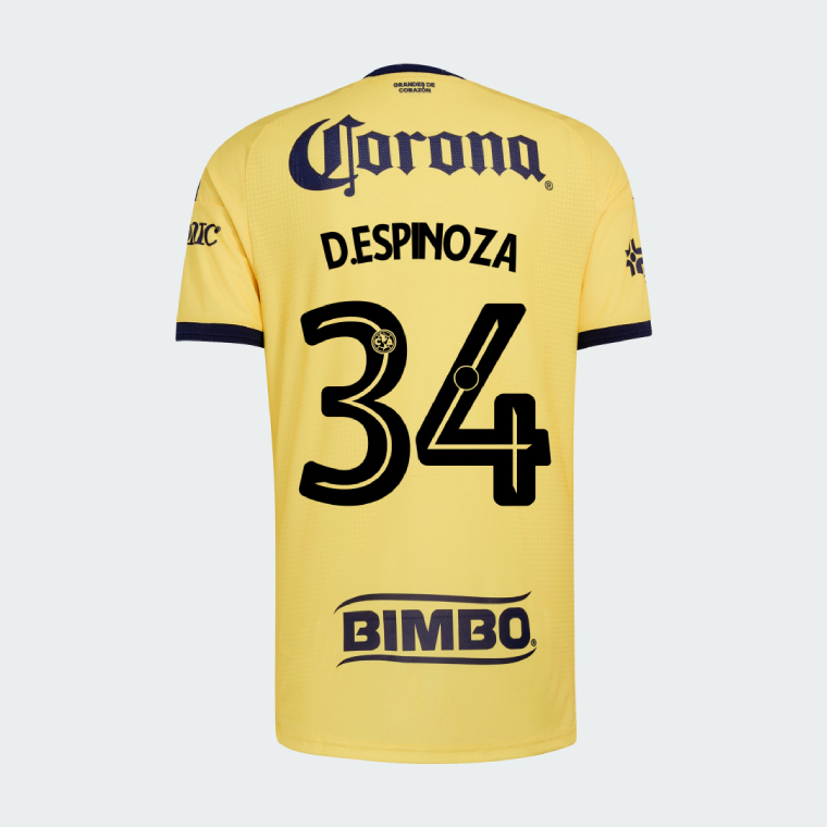 Club América Home D.ESPINOZA 34 Jersey 26-27 (Player Version)