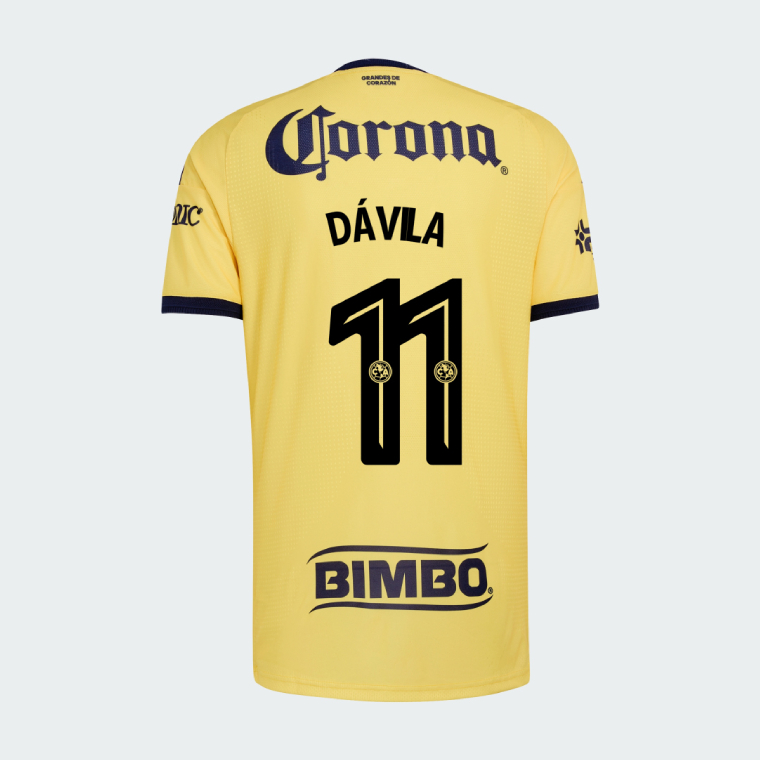 Club América Home DÁVILA 11 Jersey 26-27 (Player Version)