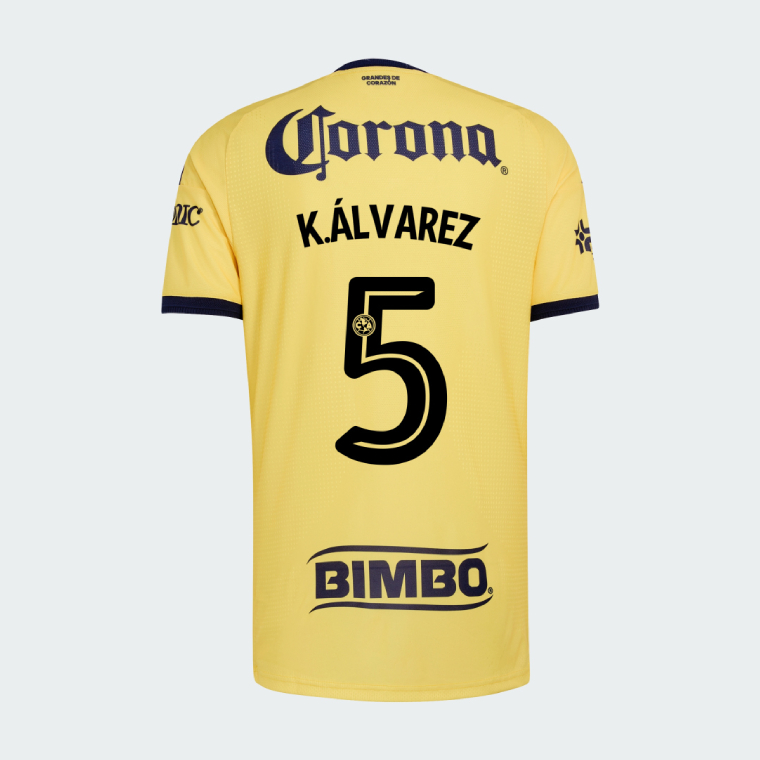 Club América Home K.ÁLVAREZ 5 Jersey 26-27 (Player Version)