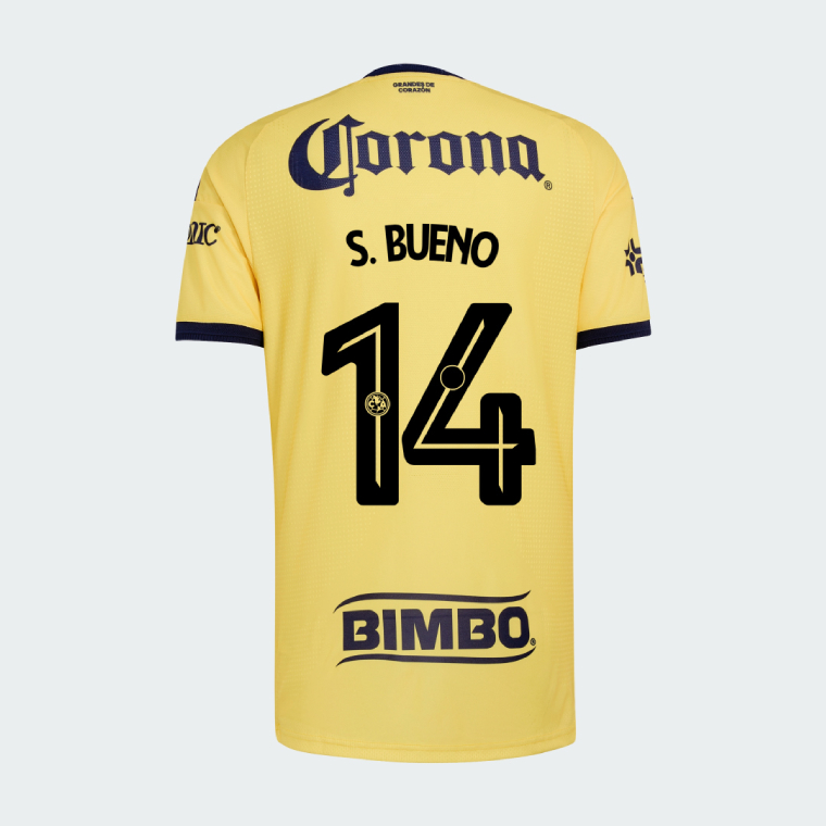 Club América Home S. BUENO 14 Jersey 26-27 (Player Version)