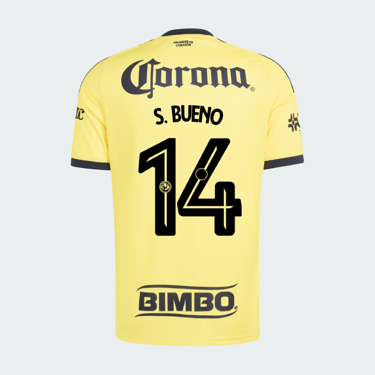 Club América Home S. BUENO 14 Jersey 26-27