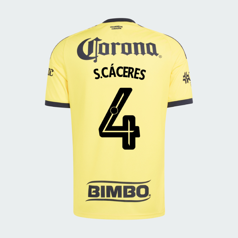 Club América Home S.CÁCERES 4 Jersey 26-27