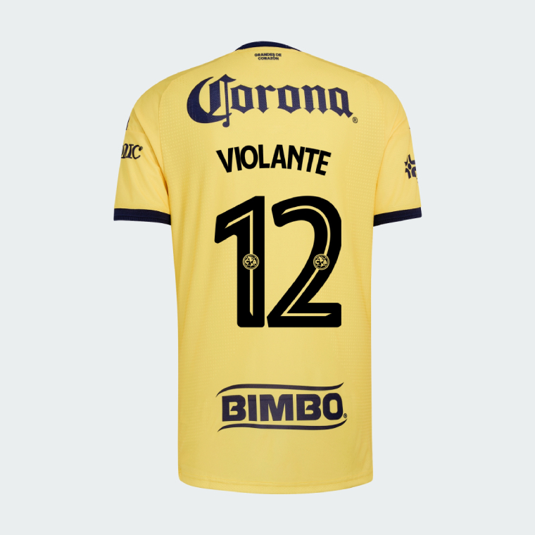 Club América Home VIOLANTE 12 Jersey 26-27 (Player Version)