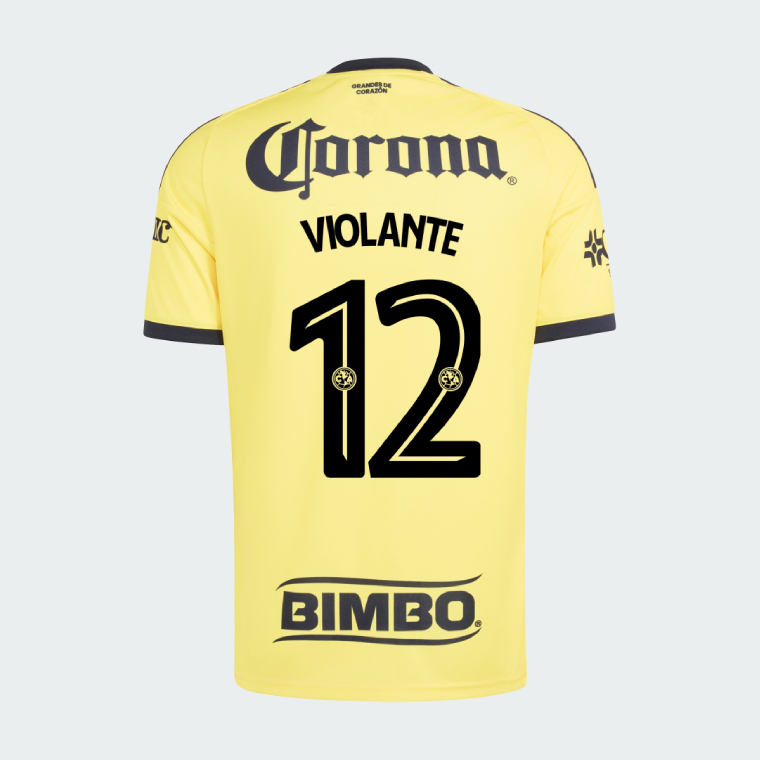 Club América Home VIOLANTE 12 Jersey 26-27