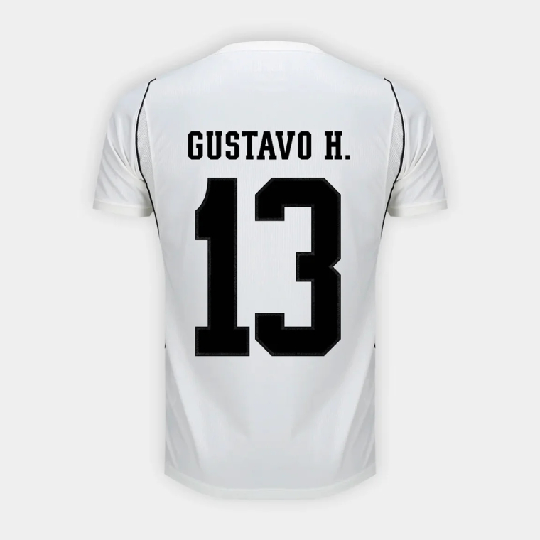 Corinthians Home GUSTAVO H. 13 Jersey 26-27