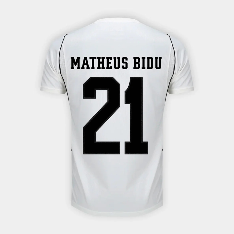 Corinthians Home MATHEUS BIDU 21 Jersey 26-27