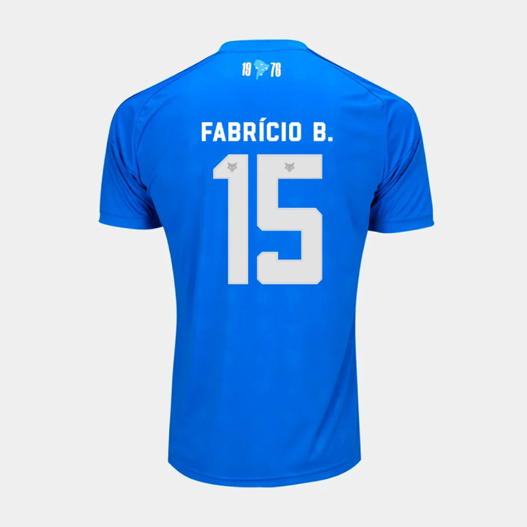 Cruzeiro Home FABRÍCIO B. 15 Jersey 26-27