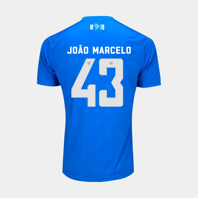 Cruzeiro Home JOÃO MARCELO 43 Jersey 26-27