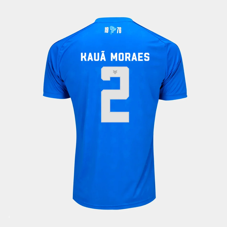 Cruzeiro Home KAUÃ MORAES 2 Jersey 26-27