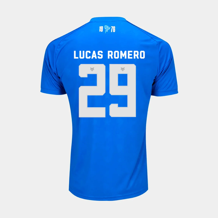 Cruzeiro Home LUCAS ROMERO 29 Jersey 26-27