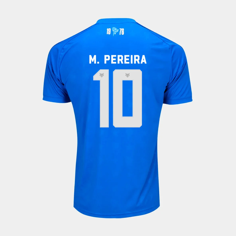 Cruzeiro Home M. PEREIRA 10 Jersey 26-27