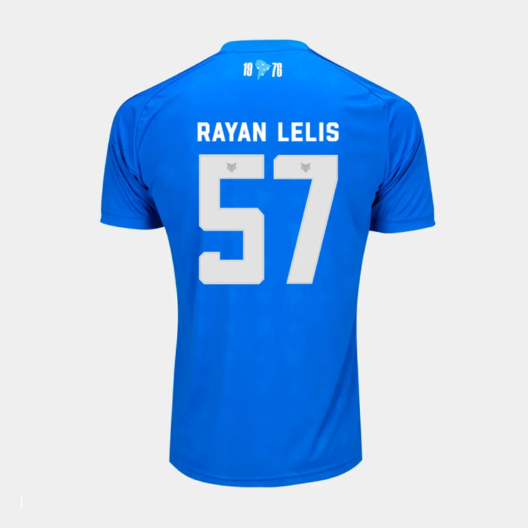 Cruzeiro Home RAYAN LELIS 57 Jersey 26-27