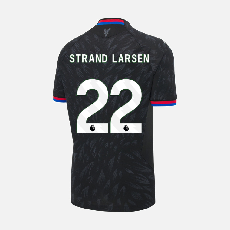 Crystal Palace Away STRAND LARSEN 22 Jersey 26-27