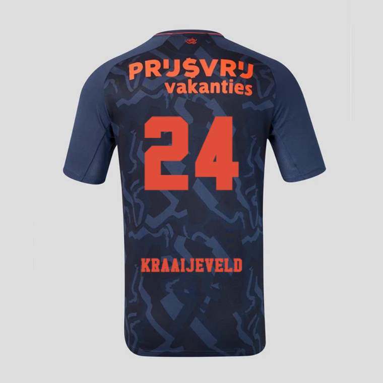 Feyenoord Third KRAAIJEVELD 24 Jersey 26-27