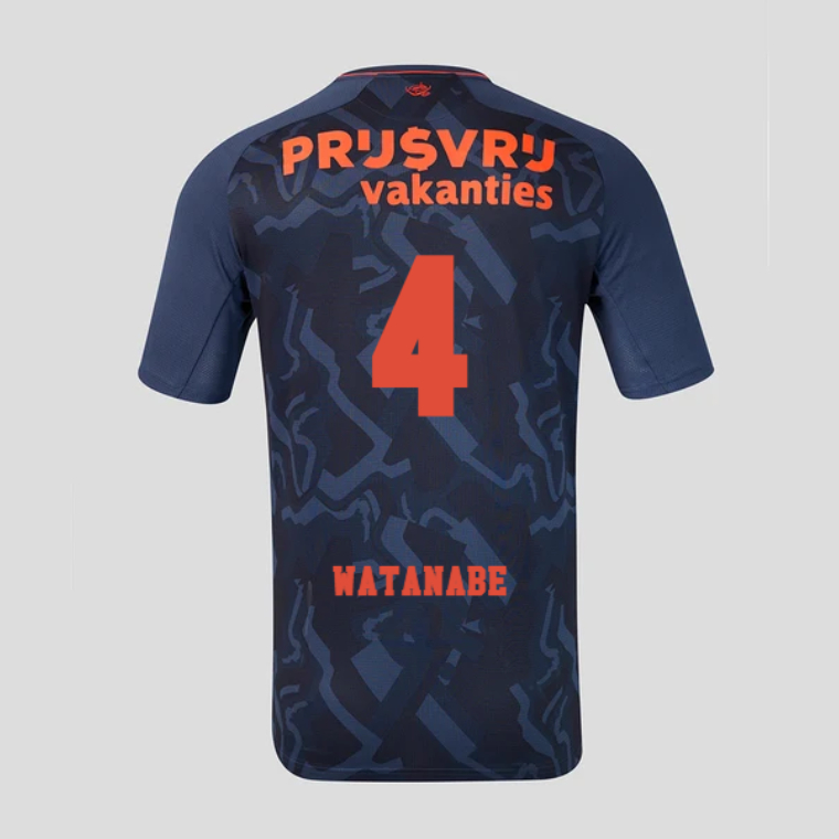 Feyenoord Third WATANABE 4 Jersey 26-27