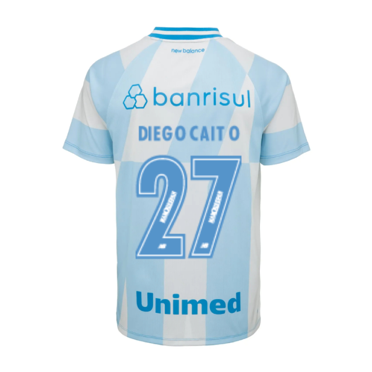 Grêmio Away DIEGO CAITO 27 Jersey 26-27